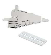 Шильд металлический - поезд