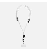 Кабель-ланьярд energyFlex Power Delivery 60 Вт, белый