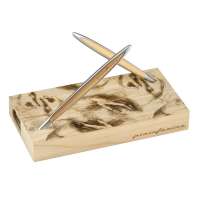 Набор из двух ручек Pininfarina Cambiano BOX CEDARWOOD