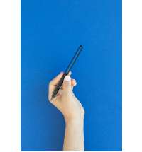 Карандаш GrafeeX с синим клипом в чехле