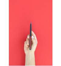 Карандаш GrafeeX с красным клипом в чехле