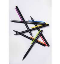 Карандаш GrafeeX с зеленым клипом в чехле