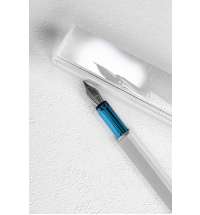 Перьевая ручка PININFARINA PF One SILVER /BLUE