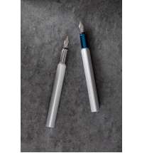 Перьевая ручка PININFARINA PF One SILVER /BLUE