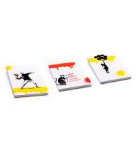 Блокнот линованный Pininfarina Banksy Крыса из каменной бумаги, А5