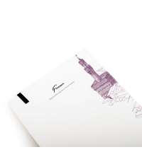 Блокнот линованный Pininfarina ITALIAN BEAUTY FIRENZE из каменной бумаги, А5