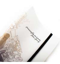 Блокнот линованный Pininfarina ITALIAN BEAUTY MILANO из каменной бумаги, А5