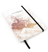 Блокнот линованный Pininfarina ITALIAN BEAUTY ROMA из каменной бумаги, А5
