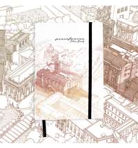 Блокнот линованный Pininfarina ITALIAN BEAUTY ROMA из каменной бумаги, А5