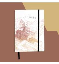 Блокнот линованный Pininfarina ITALIAN BEAUTY ROMA из каменной бумаги, А5