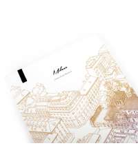 Блокнот линованный Pininfarina ITALIAN BEAUTY ROMA из каменной бумаги, А5