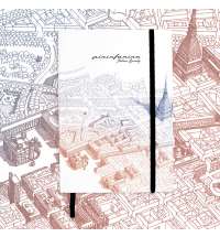 Блокнот линованный Pininfarina ITALIAN BEAUTY TORINO из каменной бумаги, А5