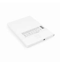 Блокнот линованный Pininfarina из каменной бумаги в мягкой обложке, А5, белый