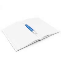 Блокнот линованный Pininfarina из каменной бумаги в мягкой обложке, А5, белый