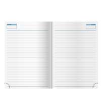 Ежедневник недатированный Vegas 145х205 мм, без календаря, светло-коричневый