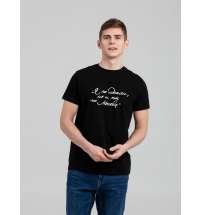 Футболка «Я не идеален», черная