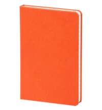 Блокнот Cluster в клетку, оранжевый