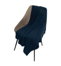 Плед Malta Soft вязаный, 160*90 см, синий