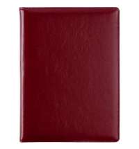 Папка адресная Signature, бордовая