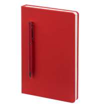 Ежедневник Magnet Shall с ручкой, красный