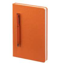 Ежедневник Magnet Shall с ручкой, оранжевый