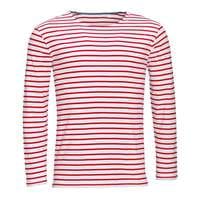 Футболка мужская MARINE MEN, белая с красным