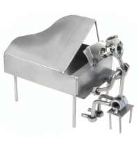 Пианист-виртуоз Фигурки из металла HINZ &amp; KUNST