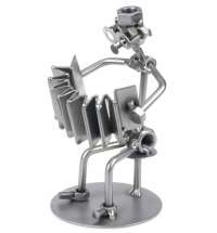 Баянист-виртуоз Фигурки из металла HINZ &amp; KUNST