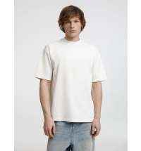 Футболка оверсайз унисекс Sideline, молочно-белая