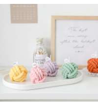 Свеча Бабушкин клубок, мятный