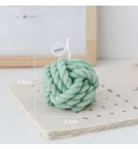 Свеча Бабушкин клубок, мятный