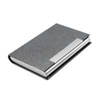 Визитница Тайм, серая