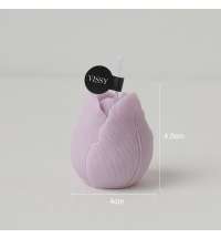 Свеча Тюльпан Оксфорд, сиреневый