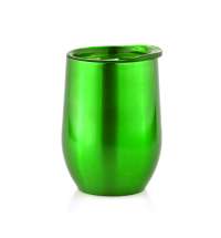 Термокружка с двойной стенкой Koffcan, зеленая-S