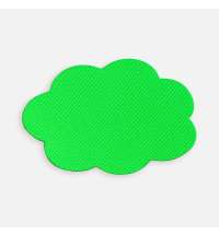 Наклейка тканевая Lunga Calum, L, зеленый неон