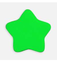 Наклейка тканевая Lunga Bial, M, зеленый неон