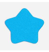 Наклейка тканевая Lunga Bial, M, голубая