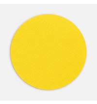 Наклейка тканевая Lunga Round, M, желтая