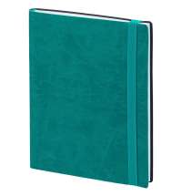 Ежедневник Vivian, недатированный, бирюзовый