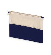 Косметичка «Mesh» хлопковая с сетчатой вставкой