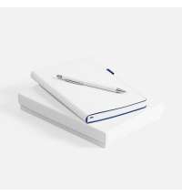 Набор White Shall, бело-синий