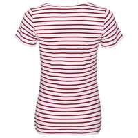 Футболка MILES WOMEN белая с красным