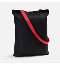 Шопер B4, черный с красными ручками