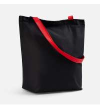 Шопер B5, черный с красными ручками