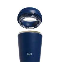 Термостакан Topl из переработанной стали с крышкой 360&deg;, 354 мл