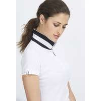 Рубашка поло PATRIOT WOMEN, белая с черным