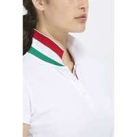 Рубашка поло PATRIOT WOMEN, белая с черным