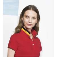 Рубашка поло PATRIOT WOMEN, белая с черным