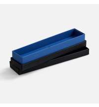 Футляр Nastro для 1 ручки, черный с синим