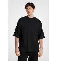 Футболка оверсайз унисекс T9, черная